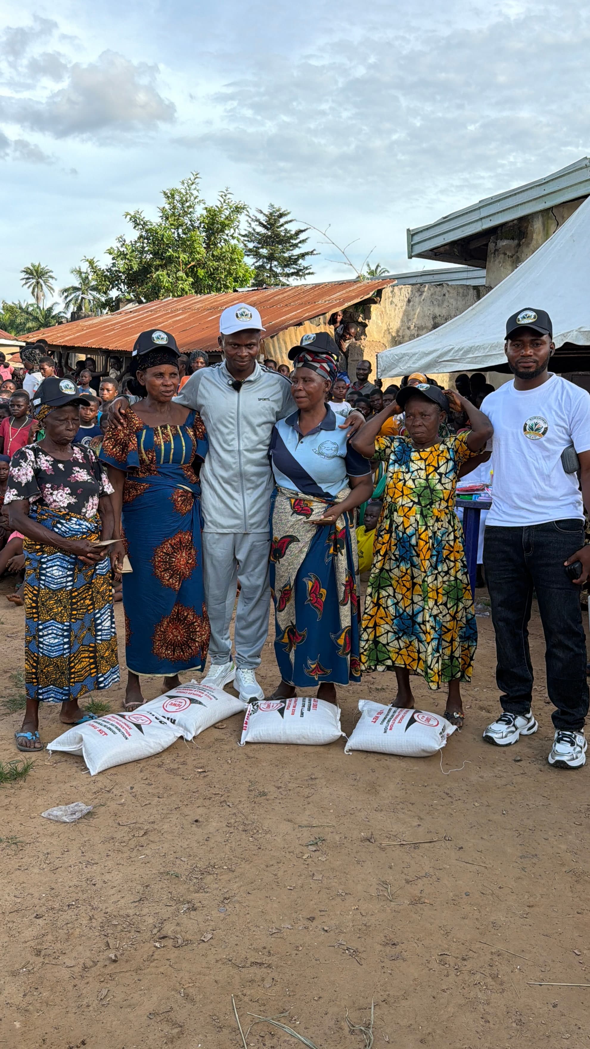 Touching lives through humanitarian services