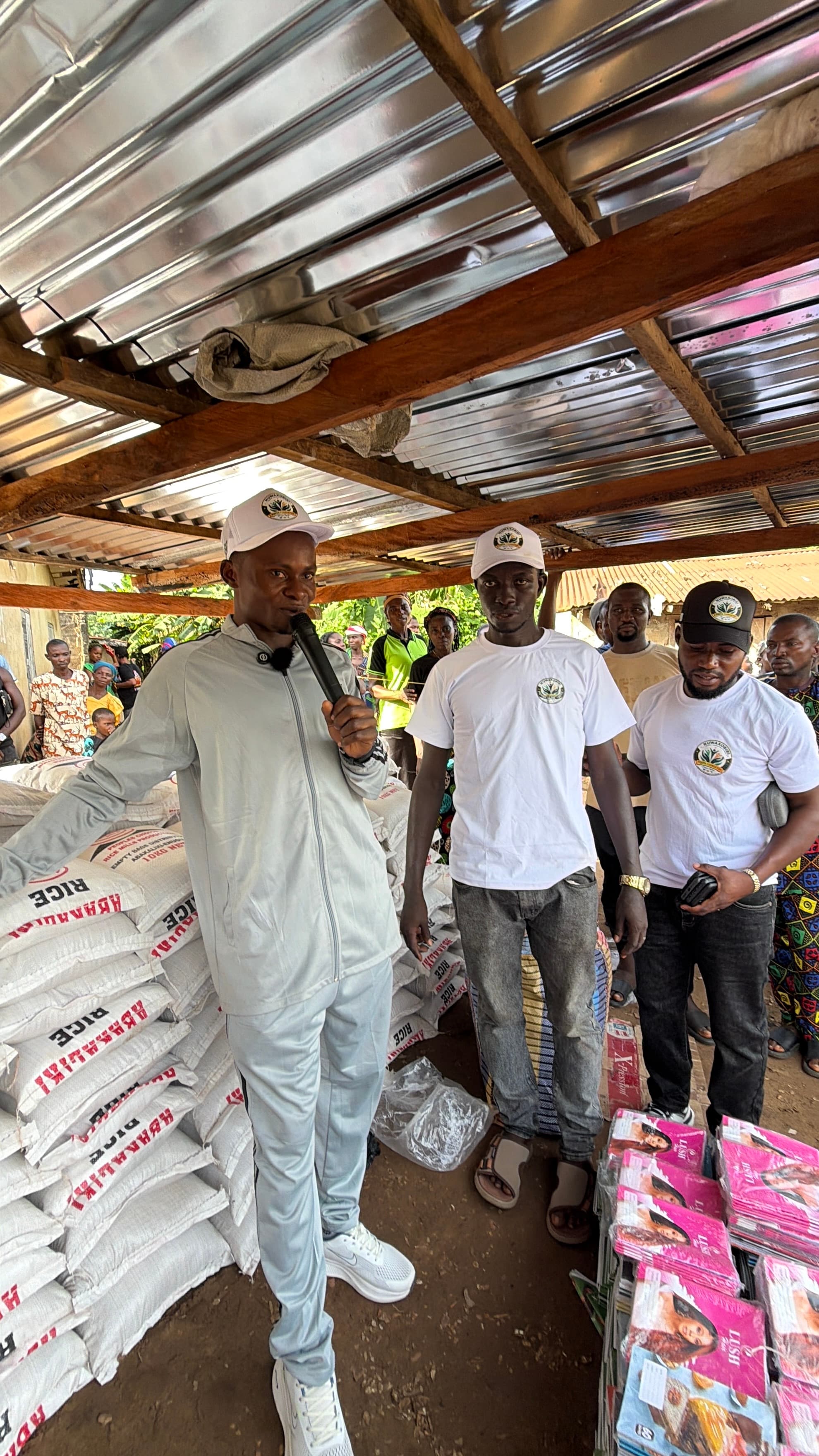 Touching lives through humanitarian services
