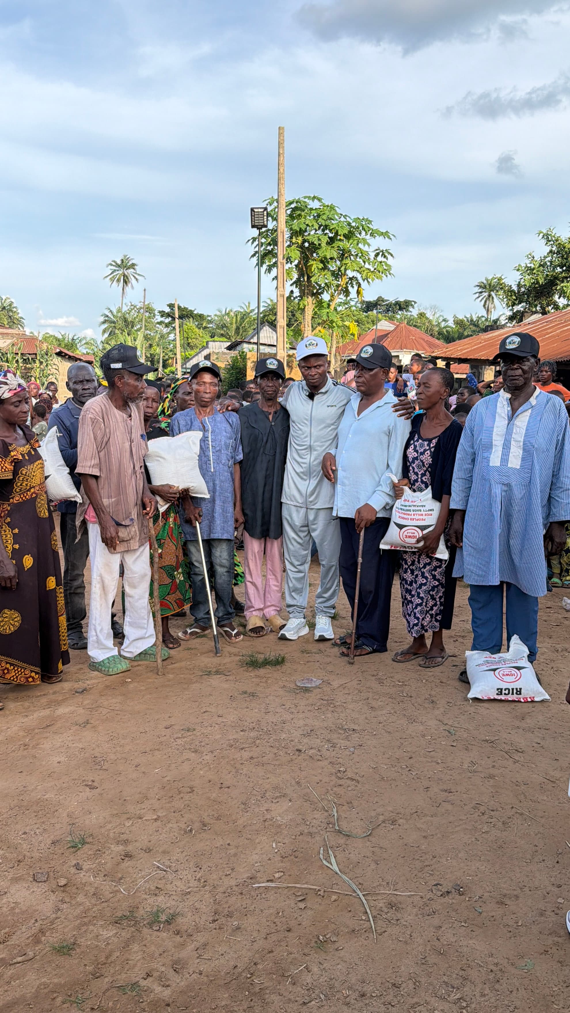 Touching lives through humanitarian services